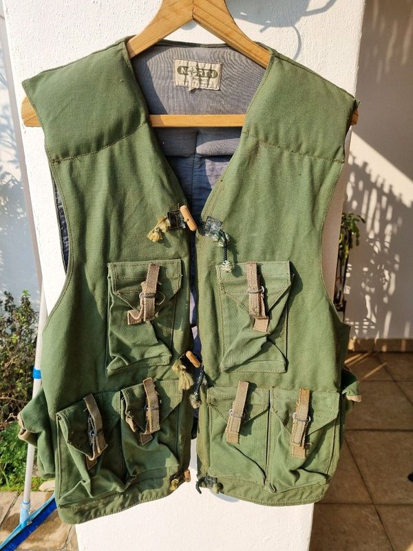 117cm North Rhodesian fire force bush war ammo vest for sale