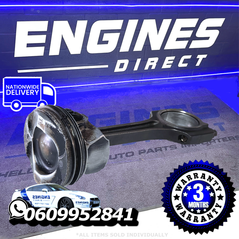 Ford 1.0 T Ecoboost Fiesta Focus and Ecosport SFJA Piston and Conrod Available at Engines Direct