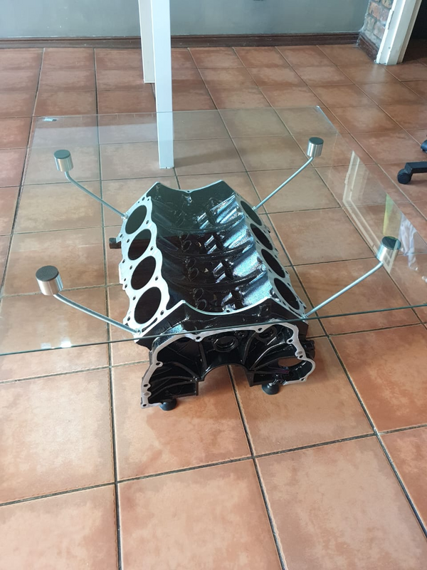 V8 Engine Coffee Table
