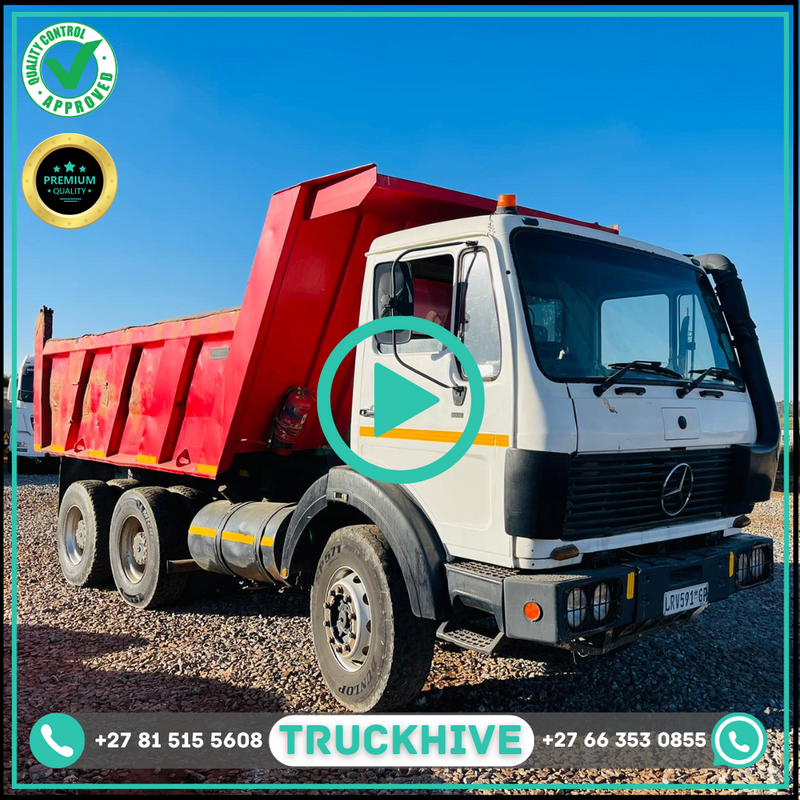 1995 MERCEDES BENZ POWERLINER - 10 CUBE TIPPER FOR SALE