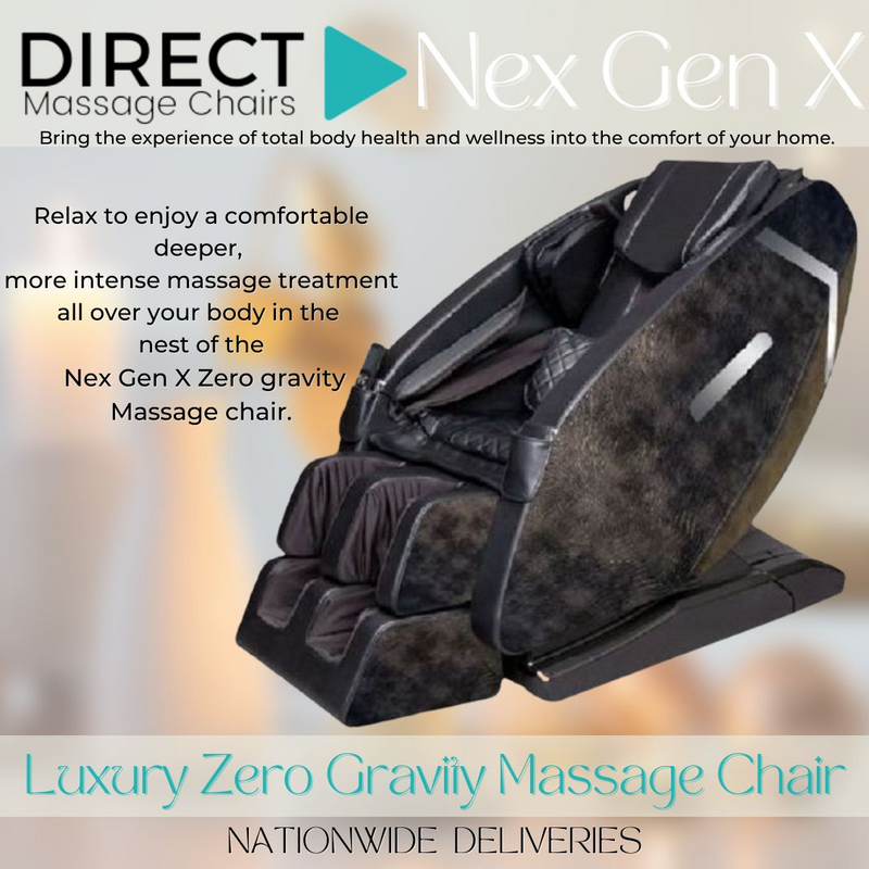 Luxury Massage Chair. NEW with zero gravity function.