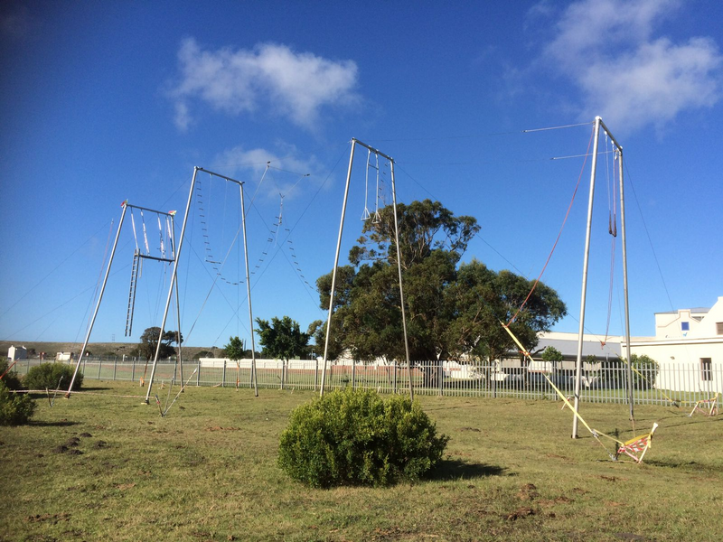 Complete Flying trapeze rigging