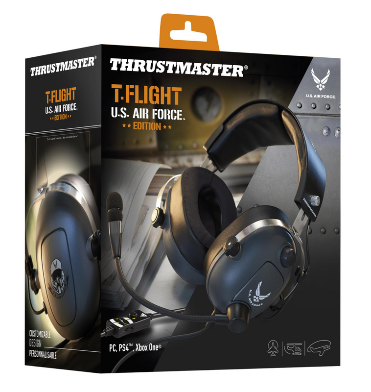 Thrustmaster T.Flight U.S. Air Force Edition Gaming Headset (PC / PS4 / Switch / Xbox One)(New)