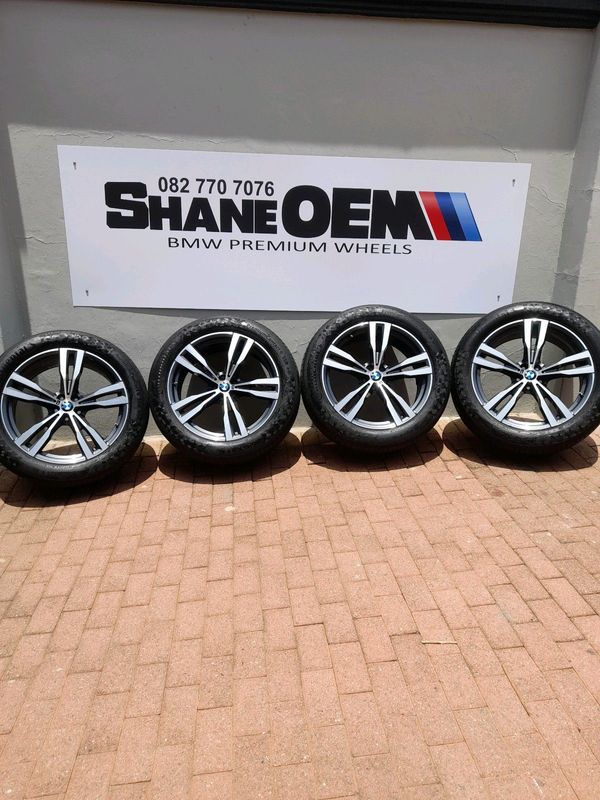 21&#34; BMW x5 x6 x7 Oem mags and tyres