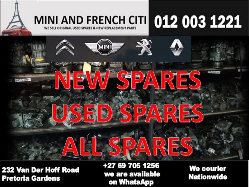 We specialise in NEW and USED spares for Mini Cooper, Citroen, Renault and Peugeot.