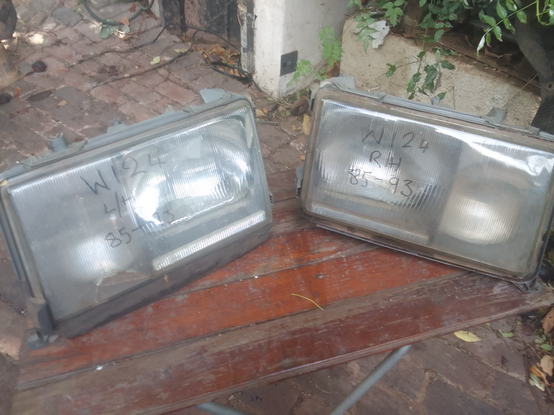Mercedes  W124 Head and Tail Lights