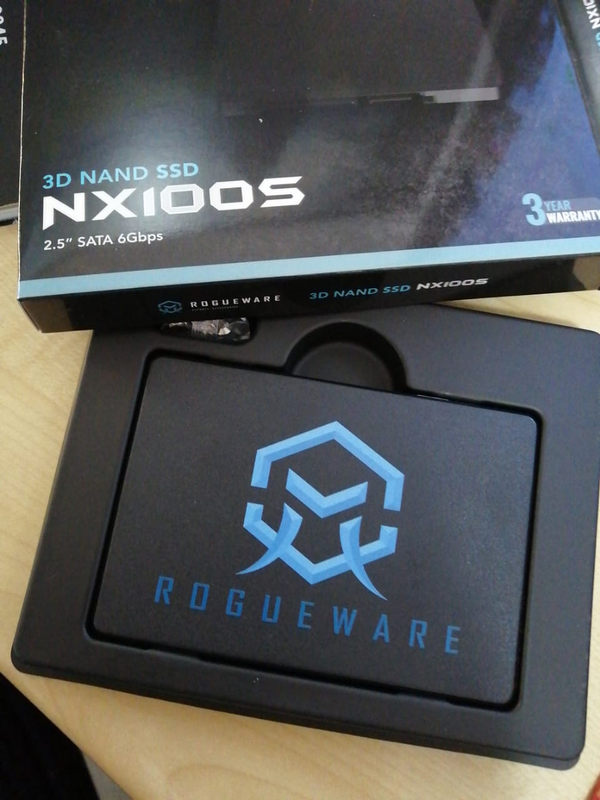 Rogueware NX100S 256GB SATA3 2.5&#34; 3D NAND SSD