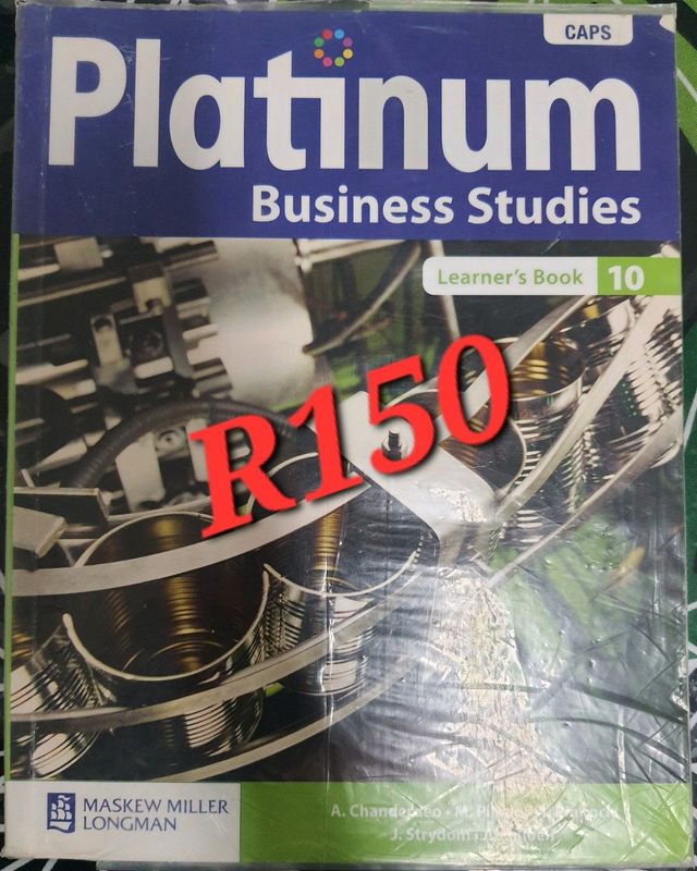 Platinum Business Studies Grade 10 Learner&#39;s Book