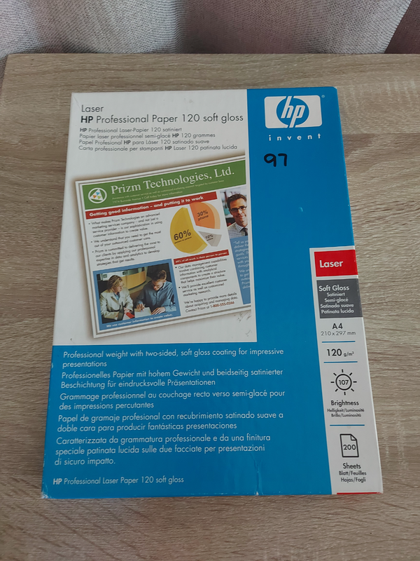 HP Professional Paper 120 Soft Gloss