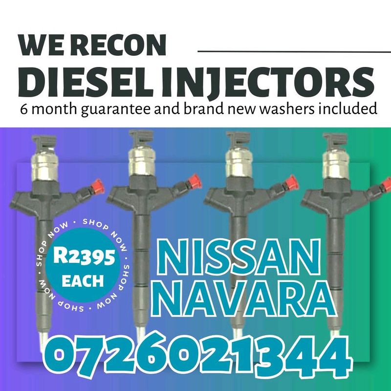 Nissan Navara Diesel Injectors for sale