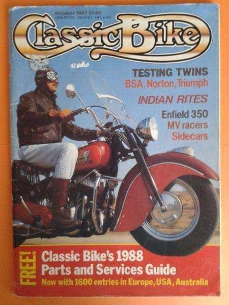 (Magazine) Classic Bike - October 1987.