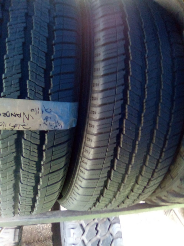 2xWanderer tyres 255/60/18 New!!!