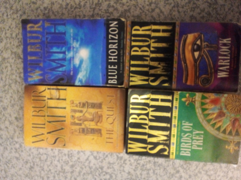 WILBUR SMITH PAPERBACK 4 TO CHOOSE FROM R95 EACH