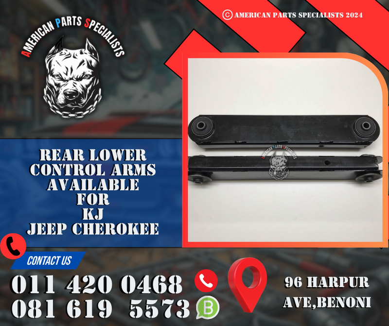  Jeep Cherokee KJ Rear Lower Control Arms For Sale 