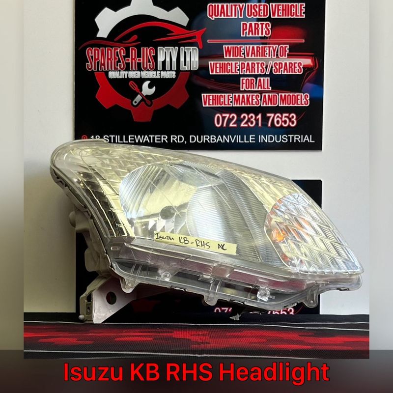 Isuzu KB RHS Headlight for sale