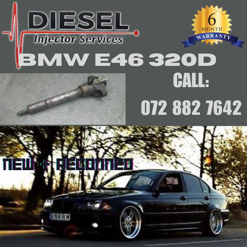 BMW E46 320D DIESEL FUEL INJECTORS