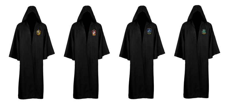 Harry Potter  Cloaks - Gryffindor, Slytherin, Hufflepuff and Ravenclaw