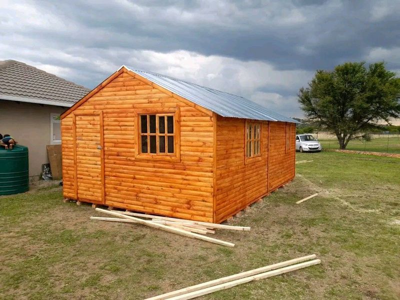 4m x8mt log homes for sale with 4 windows