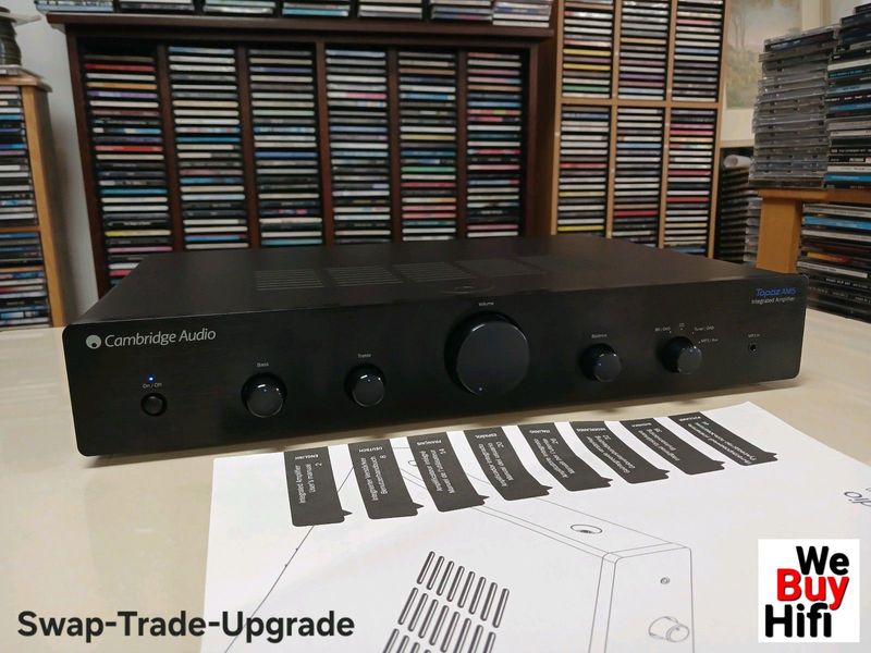 LIKE NEW! Cambridge Audio Topaz AM5 Integrated Amplifier - 3 MONTHS WARRANTY (WeBuyHifi)