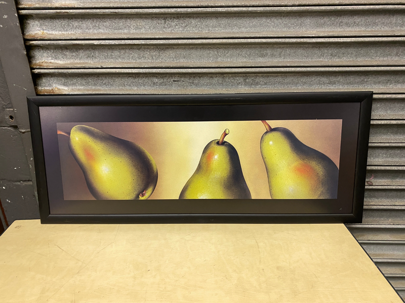 Large 3 Pears Framed Print -REDUCED-