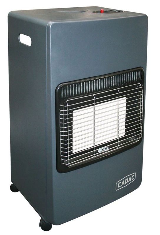 Cadac 3 Panel Gas Heater &#43; 9KG Gas Cylinder