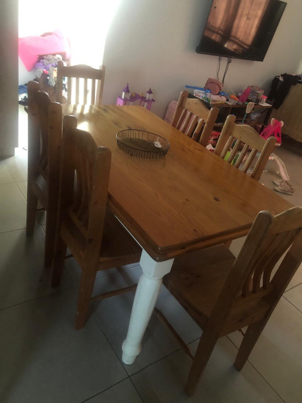 6 seater dinning room table