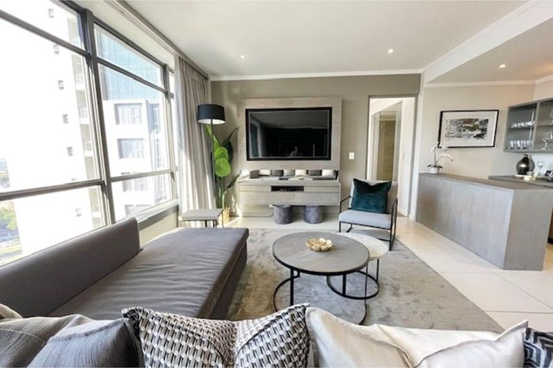 Beautifully fully furnished 2 bed apartment in Sandton central for sale!