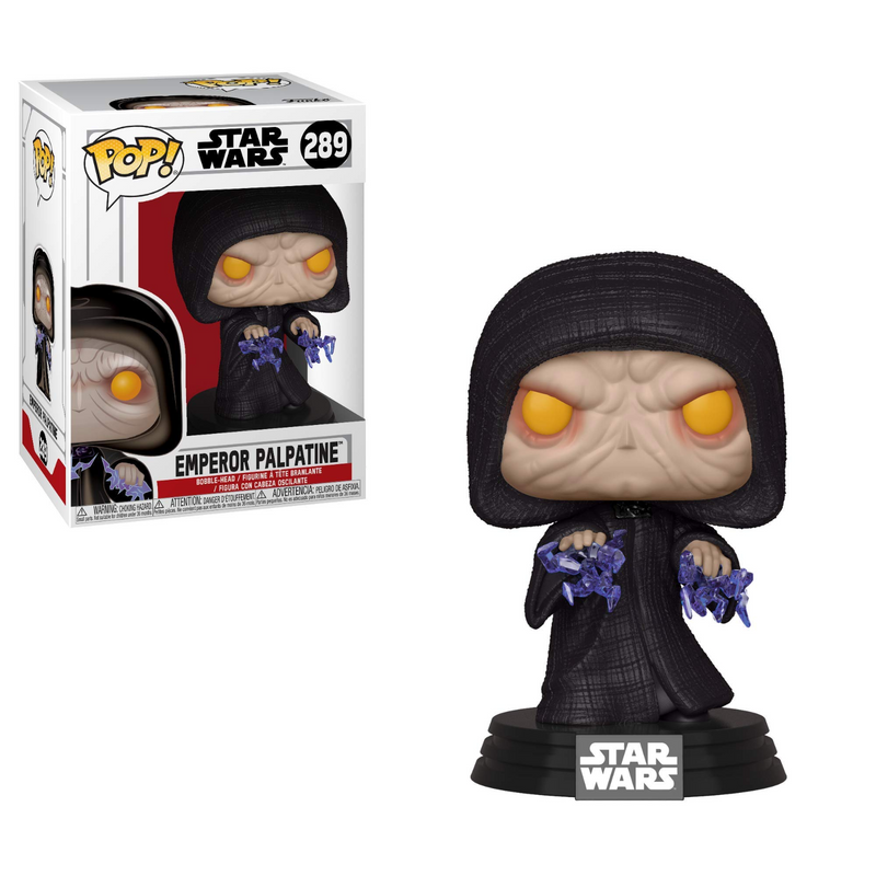 Funko Pop! Star Wars 289: Return of the Jedi - Emperor Palpatine (Electric Charge)(New)