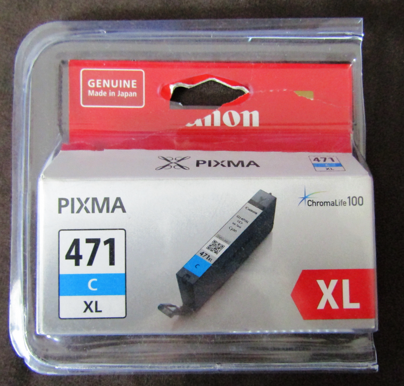 Canon CLI-471 XL Cyan Single Ink Cartridge
