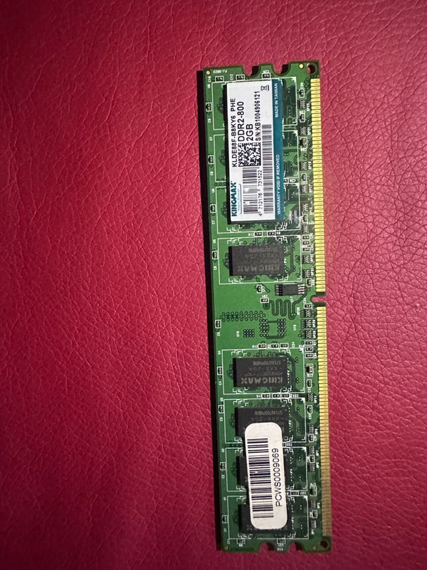 kingmax 2GB 800MHz PC2-6400 DDR2 PC Memory RAM Module for Desktop