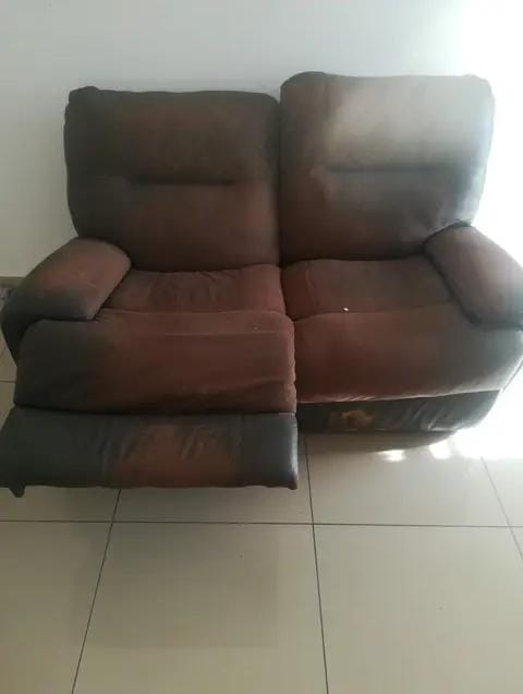 Double seater recliner