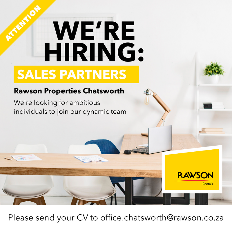 Rawson Properties Chatsworth is now hiring !