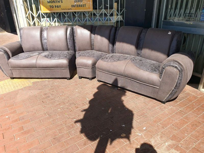 New c shape couch