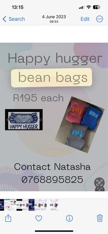 Happy hugger bean bags