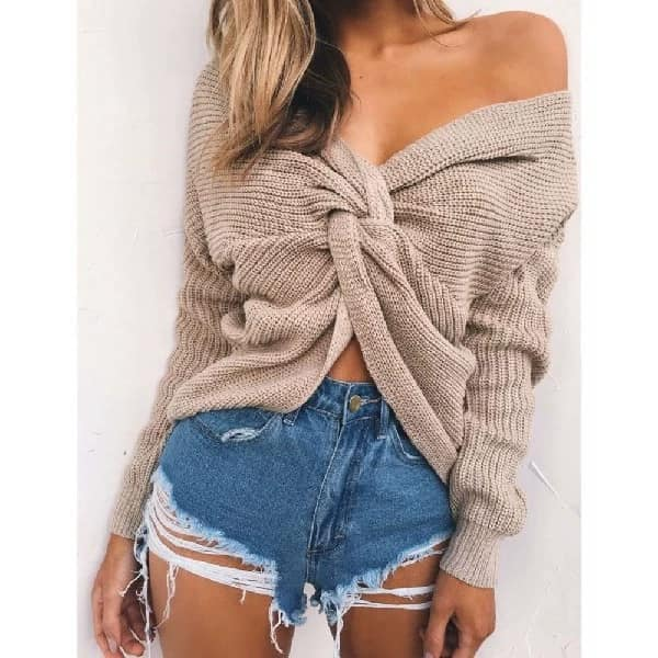 Knitted sweater (Lekker Koop op Facebook)
