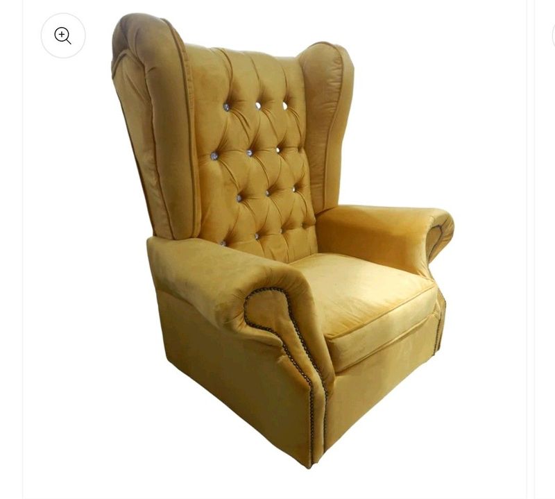 Single wing-back chair *BRAND NEW*