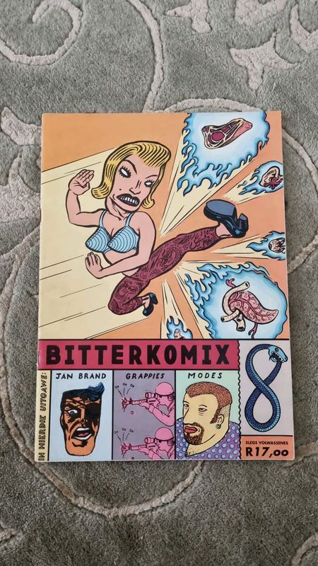 Signed Bitterkomix 8 for sale