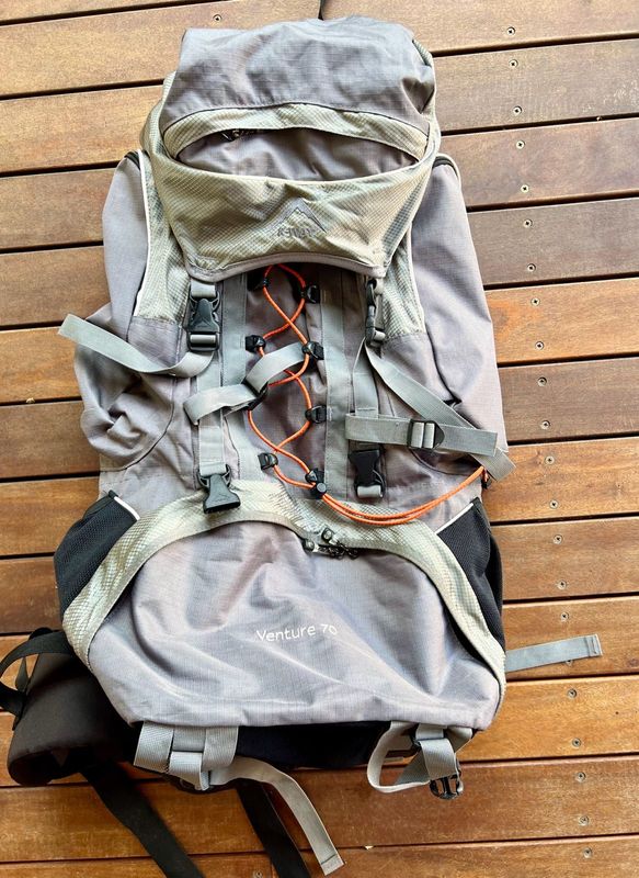 Hiking Backpack K-Way Venture 70 L