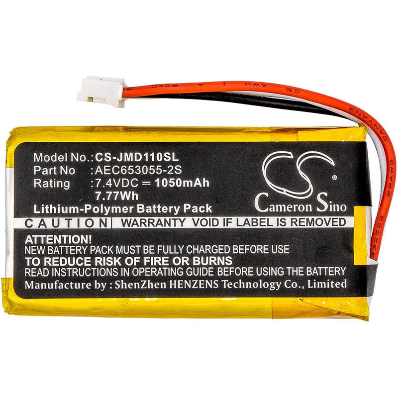 Speaker Battery CS-JMD110SL for JBL Flip etc.