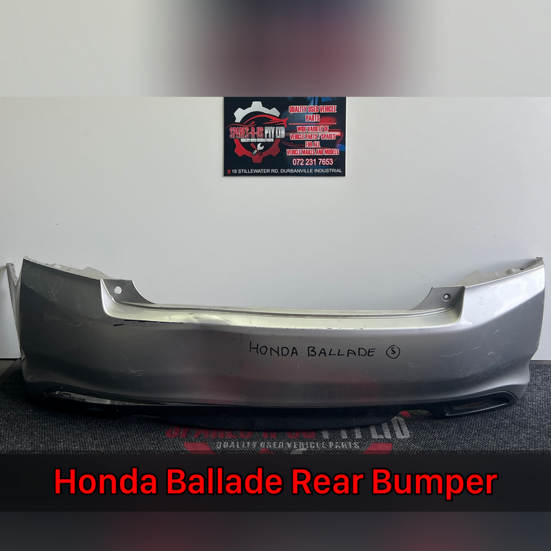 Honda Ballade Rear Bumper for sale