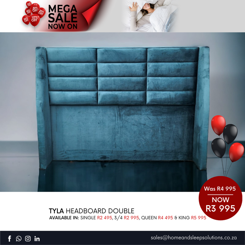 Mega Sale Now On! Up to 50% off selected Home Furniture Tyla Headboard