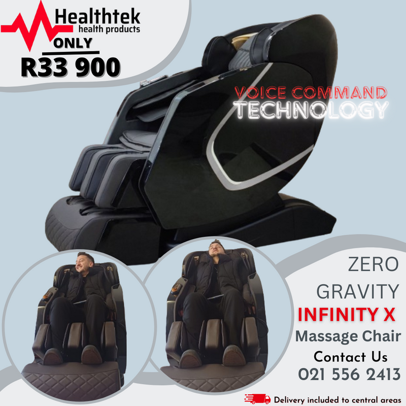 Infinity X Zero Gravity Massage Chair-Pamper Yourself with this luxury fullbody massage chair.