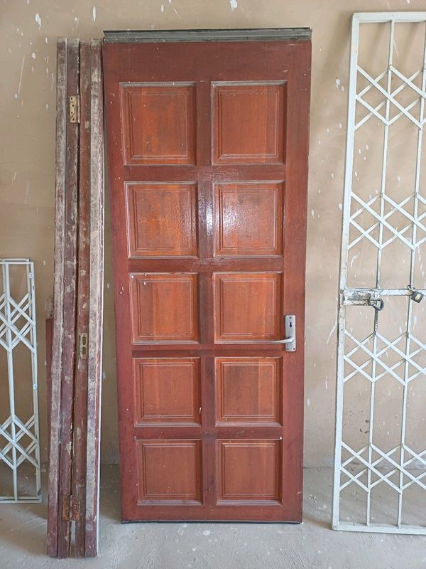 Meranti Door, Treli Style Gate &amp; Burglar Guards
