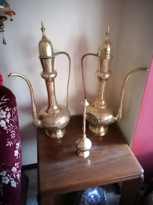 Brass Wine urns