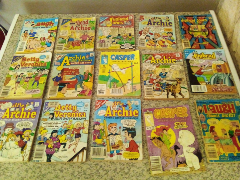 VINTAGE DIGEST COMICS R46 EACH 25 AVAILABLE