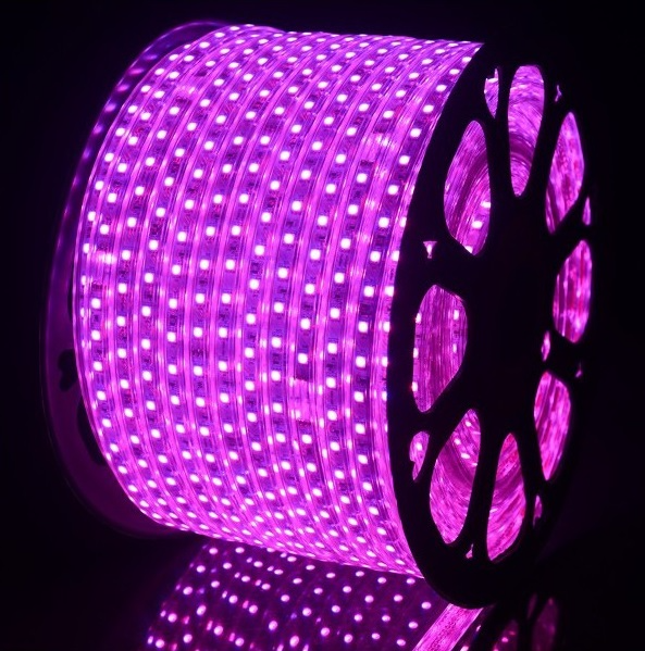 LED Strip Light / Rope Light 100metres Roll 220Volts in PURPLE VIOLET Colour. Brand New Products.