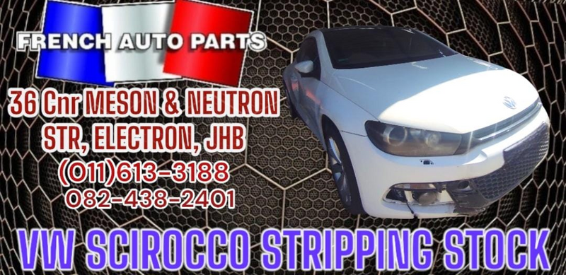 VW SCIROCCO STRIPPING AT FRENCH AUTO PARTS