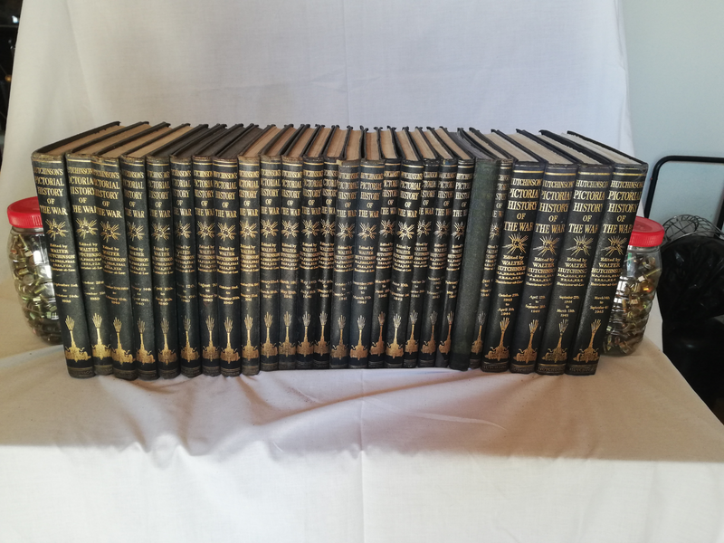 HUTCHESONS  COMPREHENSIVE HISTORY OF WORLD WAR TWO. 26VOLUMES.