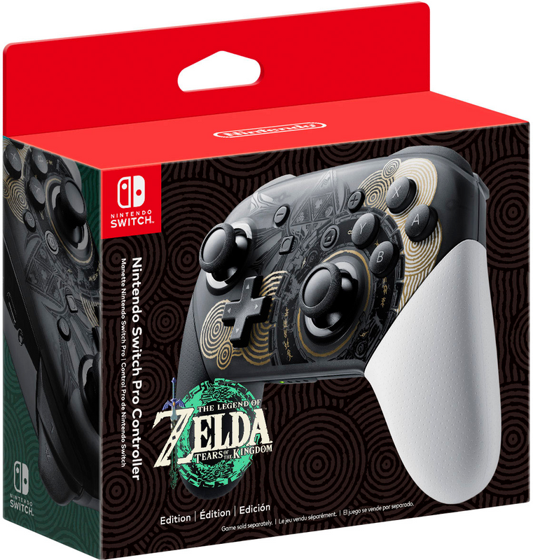 Nintendo Switch Pro Controller - Legend of Zelda, The: Tears of the Kingdom Limited Edition (New)