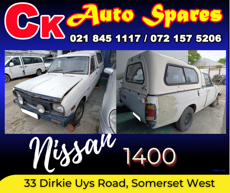 Nissan 1400 5speed 1990 spares for sale